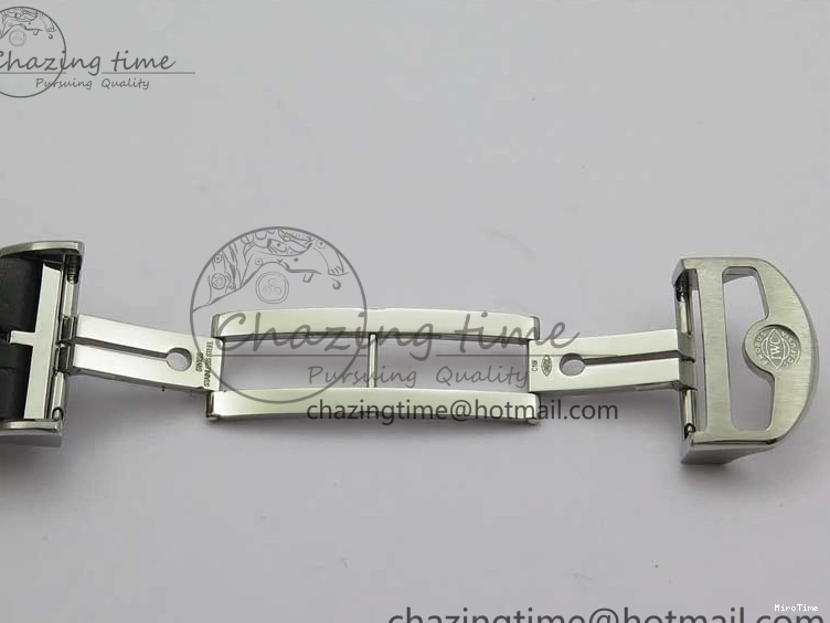 MIROTIME 0112 TimelessDesign Portuguese IW358304 ZF 1:1 Best Edition SS Blue Dial on Leather Strap A 7078